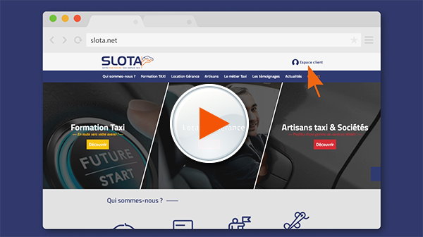 Espace Clients SLOTA